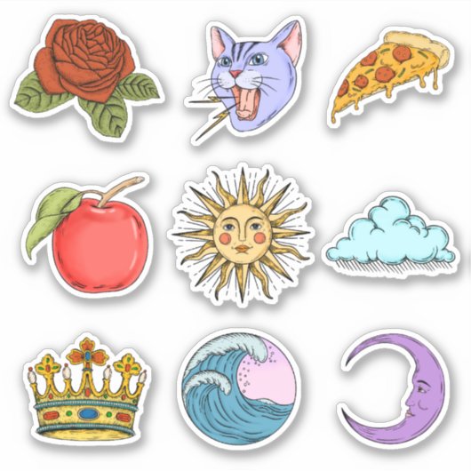 Random Stuff Sticker (Voorkant)