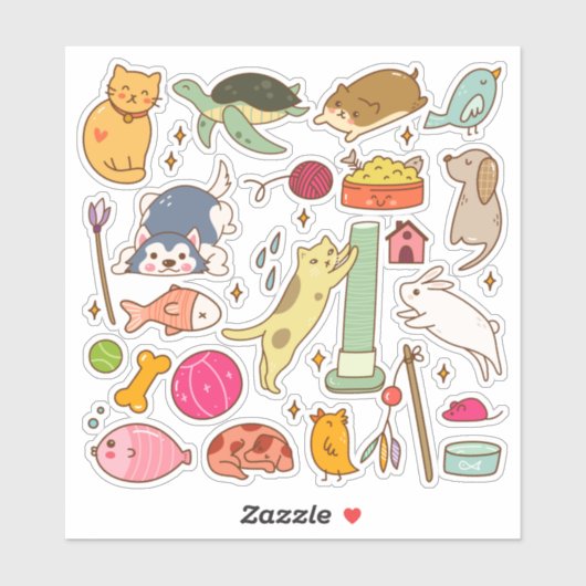 Random Stuff Sticker (Vel)