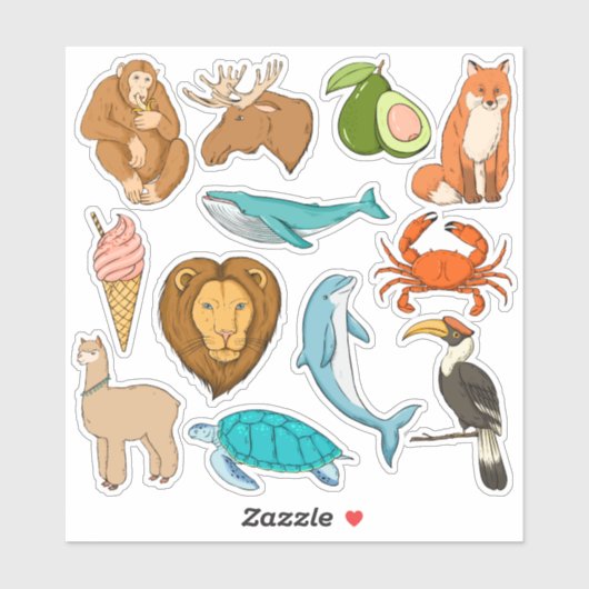 Random Stuff Sticker (Vel)
