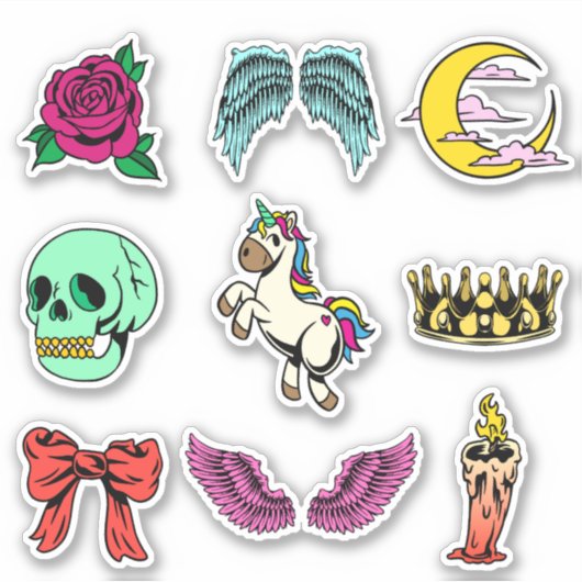 Random Stuff Sticker (Voorkant)