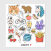 Random Stuff Sticker (Vel)