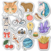 Random Stuff Sticker (Voorkant)