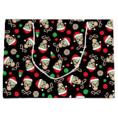 Random Sugar Skull Santa Large Cadeautasje