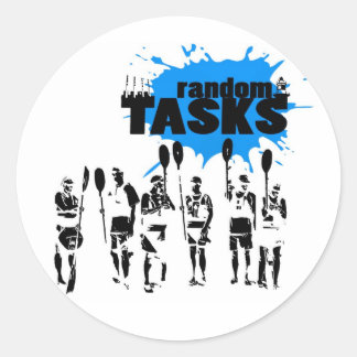 Random Tasks Sticker: Crew Ronde Sticker