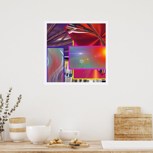 Random Thoughts 1 Poster (Keuken)