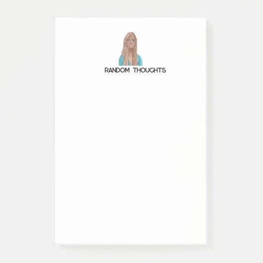 Random Thoughts Post-it Notes (Voorkant)