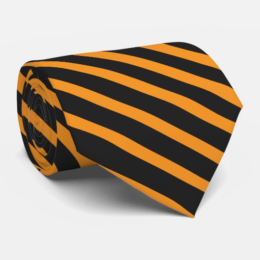 Random Tiger Stripe  Neck Tie Stropdas (Opgerold)