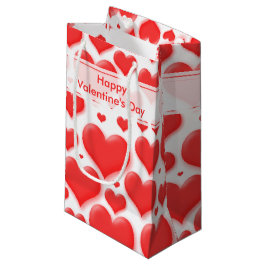 Random Valentijn Red Heart naadloze collage Klein Cadeauzakje