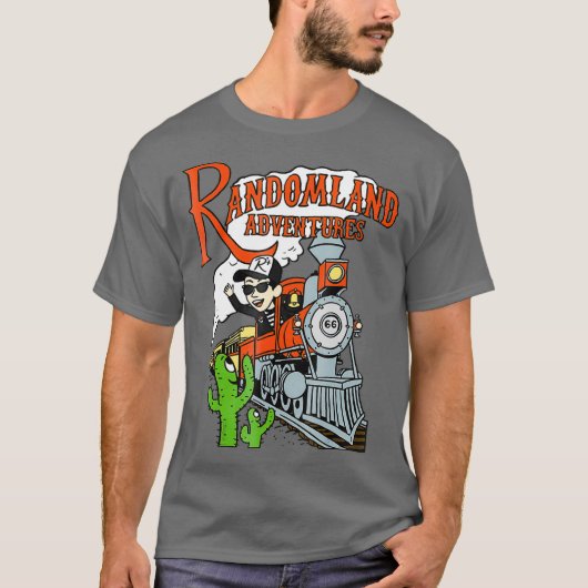 Randomland Railroad T-shirt (Voorkant)