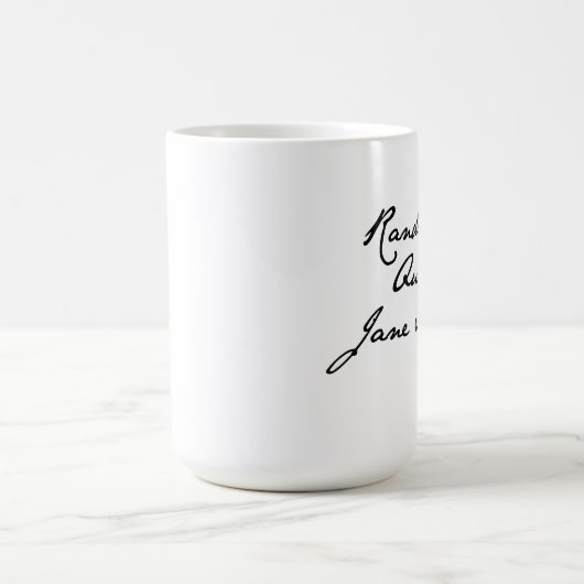 Randomly citeert Jane Austen Mok (Center)