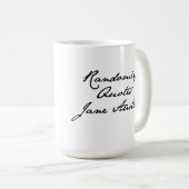 Randomly citeert Jane Austen Mok (Voorkant rechts)