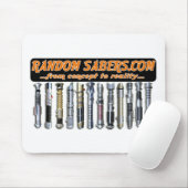 Randomsabers Mouspad Muismat (Met muis)