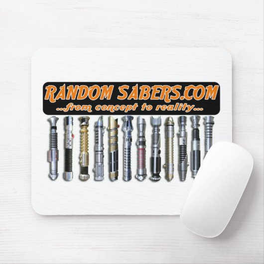 Randomsabers Mouspad Muismat (Met muis)