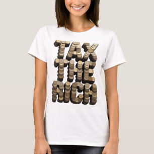 Randstad Goud BELAST DE RIJKEN Statement Design T-shirt