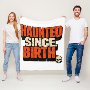 Randsted Gothic Behekst sinds Geboorte ADHD Schede Fleece Deken