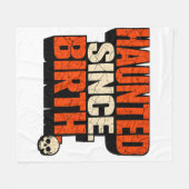 Randsted Gothic Behekst sinds Geboorte ADHD Schede Fleece Deken (Voorkant (Horizontaal))