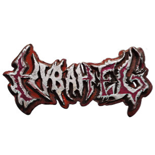 Randstedig Heavy Metal Graffiti Logo 3D Metalen Gr T-shirt