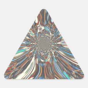 Randstedige Afrikaanse Stedelijke Pop Art Abstract Sticker
