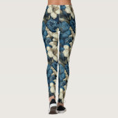 Randy Amaryllis Thema Gym Moeder-schap Leggings (Achterkant)