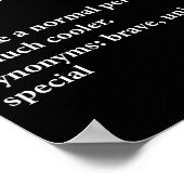 Randy Name Definition Funny D  Poster (Hoek)