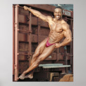 Randy op de trein poster (Voorkant)