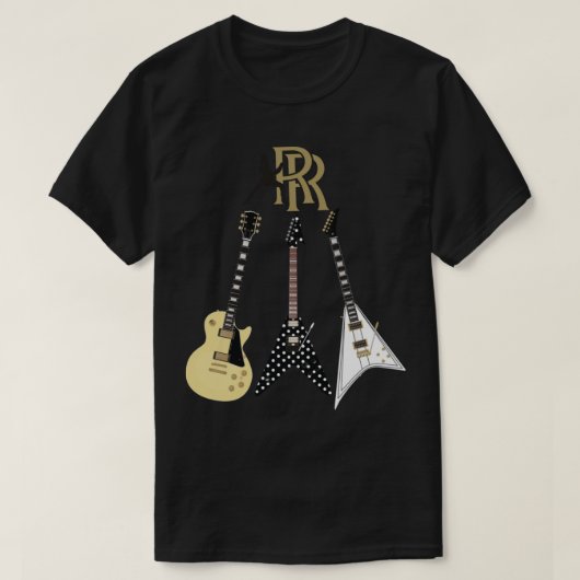 Randy Rhoads Collectie Classic T-Shirt (Design voorkant)