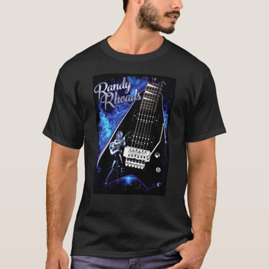 Randy Rhoads Guitar Music Rock1819png1819 T-shirt (Voorkant)