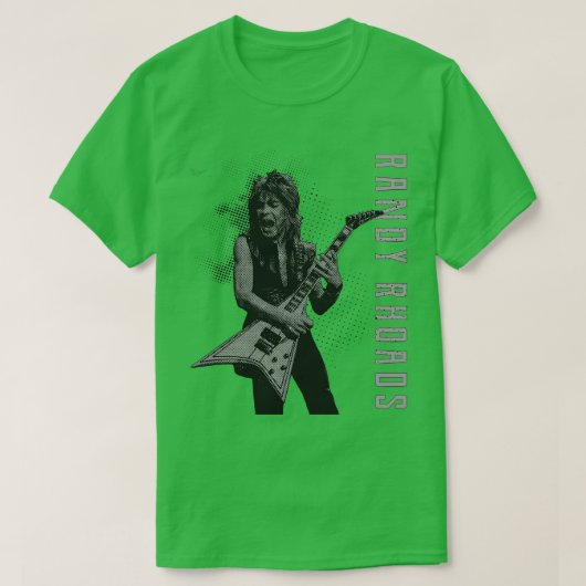 Randy Rhoads Illustraties T-shirt (Design voorkant)