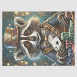 Randy Rogue, wasbeer die poker speelt Tissuepapier