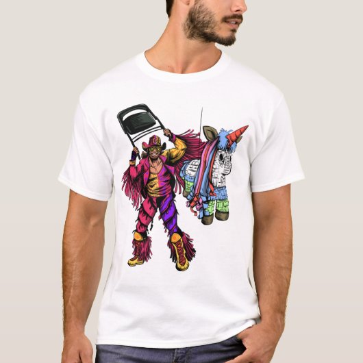 Randy Savage T-ShirtSavage Piñata T-shirt (Voorkant)