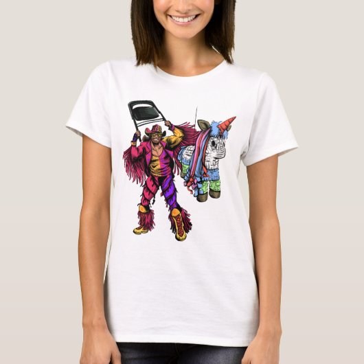 Randy Savage T-ShirtSavage Piñata T-shirt (Voorkant)