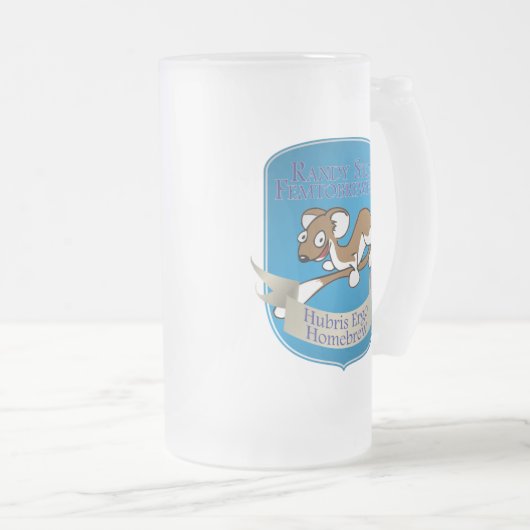 Randy Stoat Frosted Mok (Voorkant rechts)