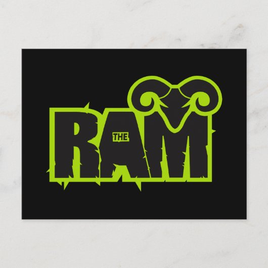 Randy "The Ram" Briefkaart (Voorkant)