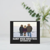 randy wren min briefkaart (Staand voorkant)