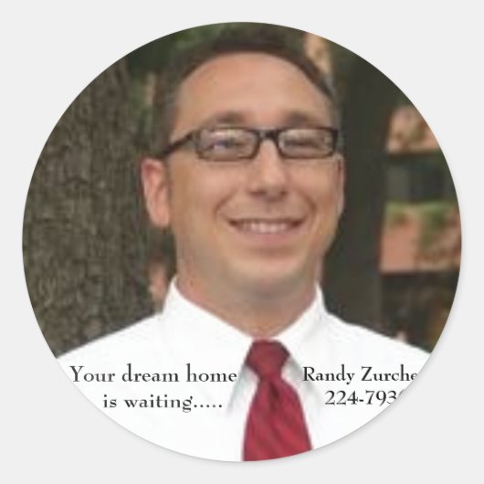 Randy Zurcher stickers (Voorkant)