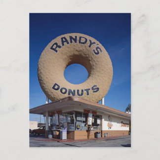 Randy's Donuts California Architecture Briefkaart
