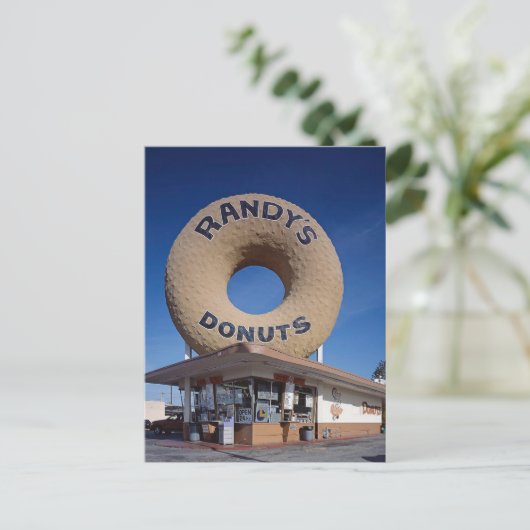 Randy's Donuts California Architecture Briefkaart (Staand voorkant)
