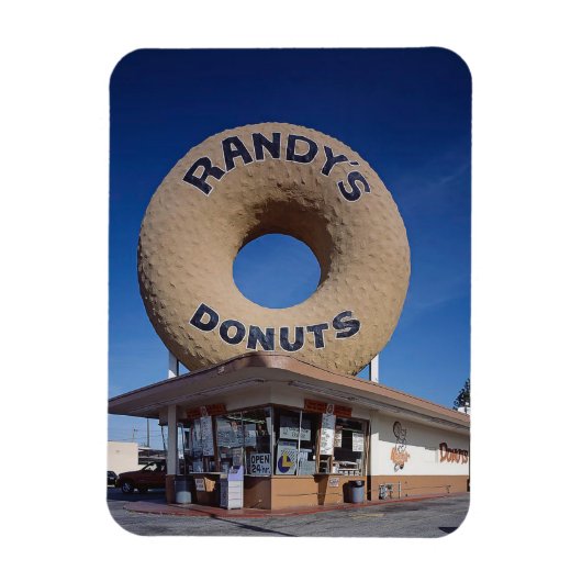 Randy's Donuts California Architecture Magneet (Verticaal)