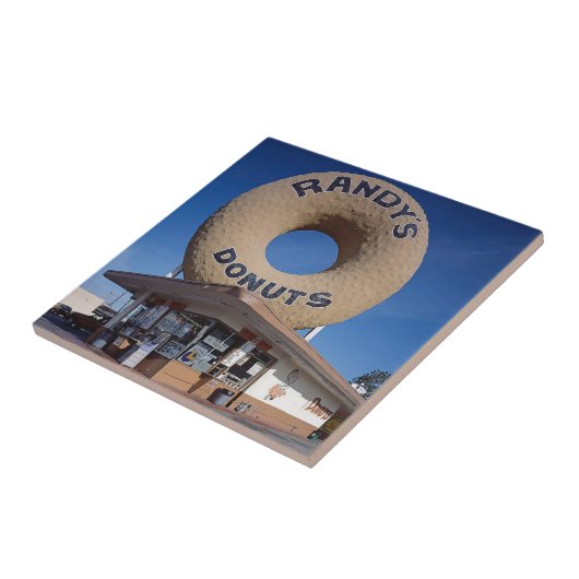 Randy's Donuts California Architecture Tegeltje (Zijkant)