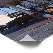 Randy's Donuts California, Middeleeuwse Modern Poster (Hoek)