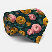 Randzige Cadeaus Voor Vader Ranunculus Stropdas (Opgerold)
