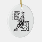 Rang met 3 vaten 2 hart 1 droommagneet keramisch ornament (Rechts)