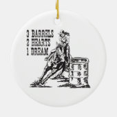 Rang met 3 vaten 2 hart 1 droommagneet keramisch ornament (Achterkant)