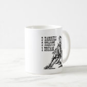 Rang met 3 vaten 2 hart 1 droommagneet koffiemok (Voorkant rechts)