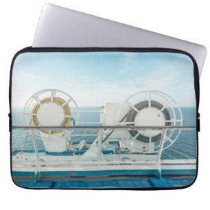 Rang van een cruiseschip laptop sleeve