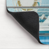 Rang van een cruiseschip muismat (Hoek)