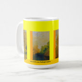 "Rang van goederen" Koffiemok (Voorkant links)