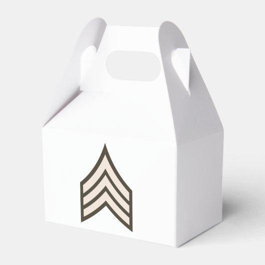 rang van sergeant bedankdoosjes (Voorkant Zijde)