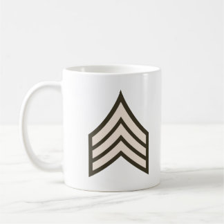 rang van sergeant der eerste klasse koffiemok