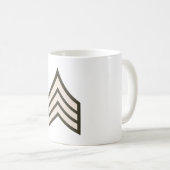 rang van sergeant der eerste klasse koffiemok (Voorkant rechts)